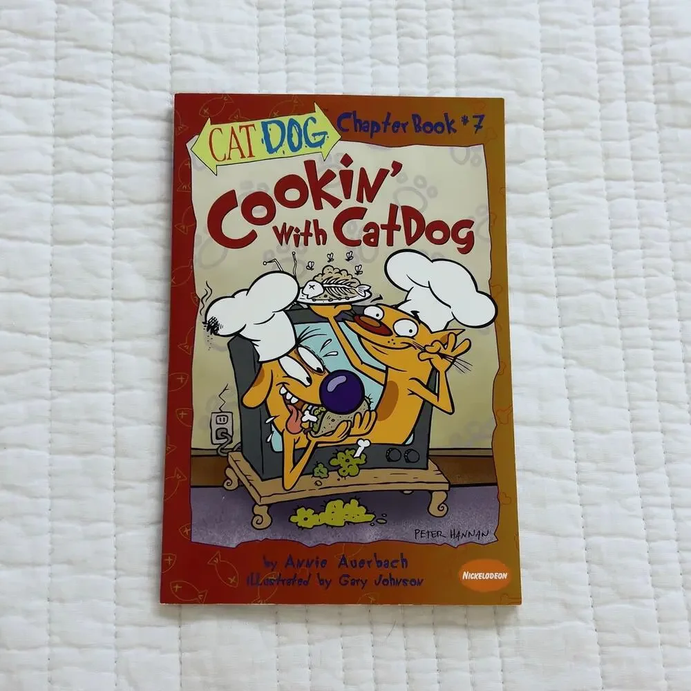 Cookin with CatDog Chapter Book #7 Annie Auerbach Paperback 2000 Nickelodeon